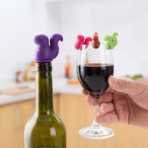 cartoon plastic wine bottle stopper wine bottle cap wine bottle stopper wine bottle stopper wine mouth lid wine stopper