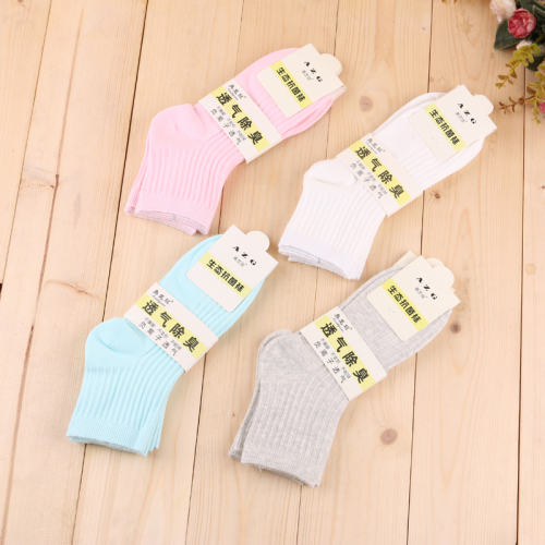 factory direct sales breathable deodorant socks cotton socks ecological socks