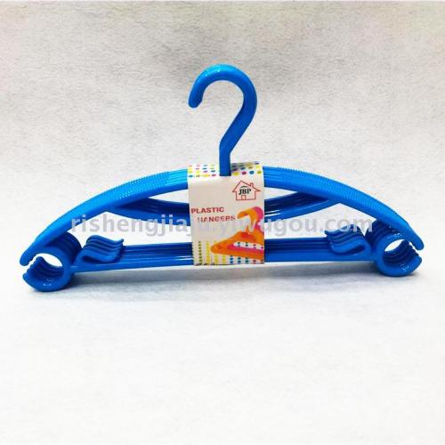 multifunctional non-slip storage rainbow hanger dry and wet dual-purpose arc adult hanger rs-5747