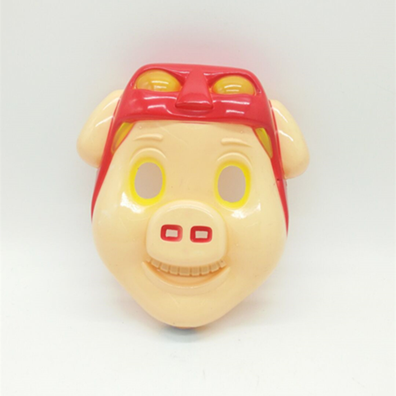 阳光百货 创意可爱猪猪侠面具  万圣节 六一节日面具 儿童面具