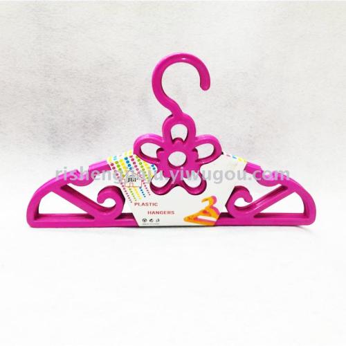Multifunctional Non-Slip Flat Plum-Shaped Hanger Wet and Dry Storage Adult Hanger RS-5742