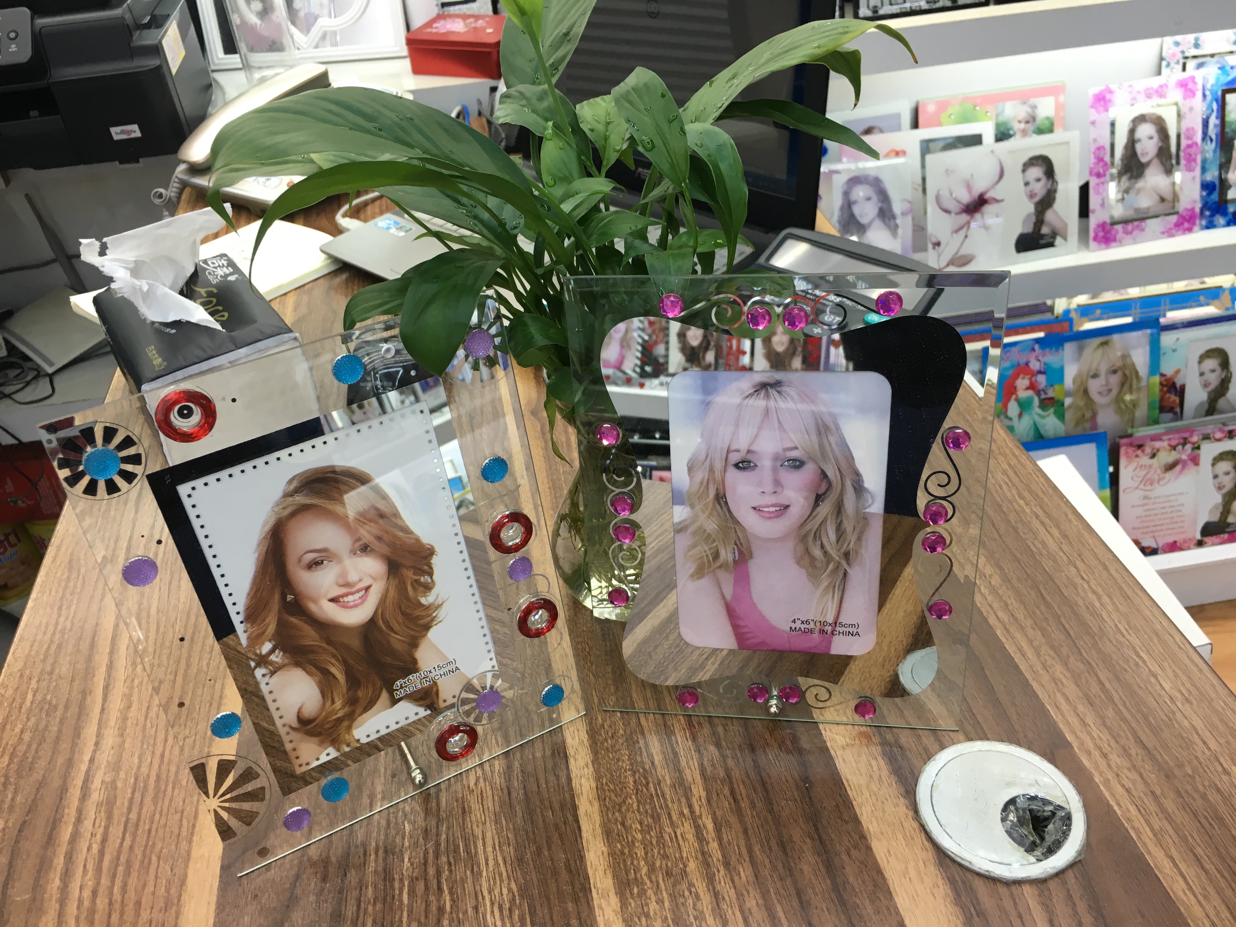 玻璃相框，摆台