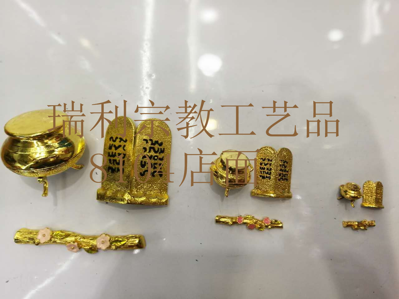 以色列宗教礼品摆件约柜三件套Ark of Covenant