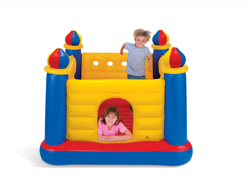 INTEX48259儿童家用充气城堡跳跳床蹦蹦床充气玩具城堡
