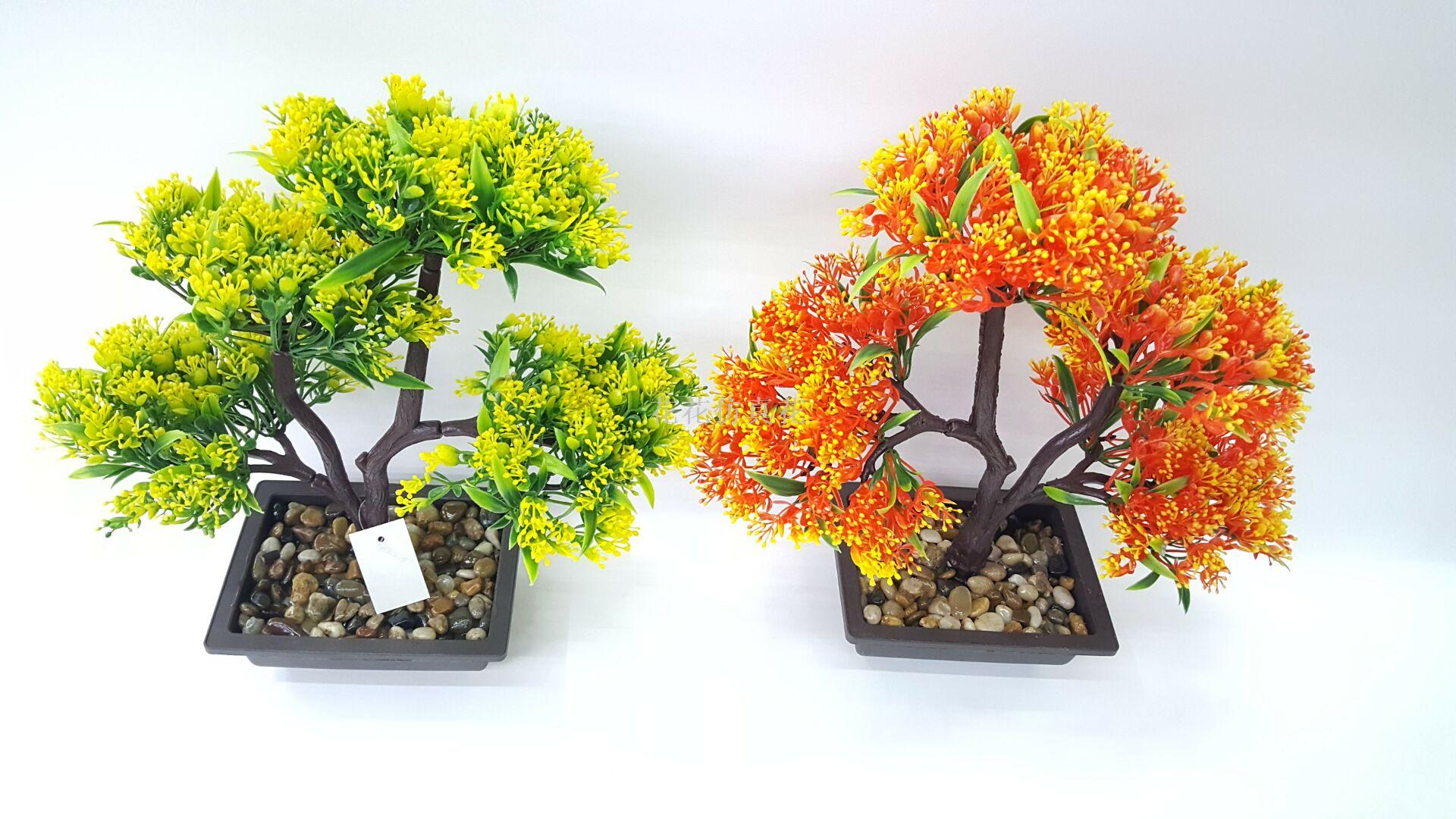 盆栽盆景装饰花仿真植物盆栽仿真草球摆件礼品情人节礼物批发 详情3