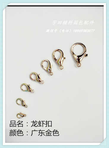 various lobster clasp guangdong gold decorative buckle fangtian accessories