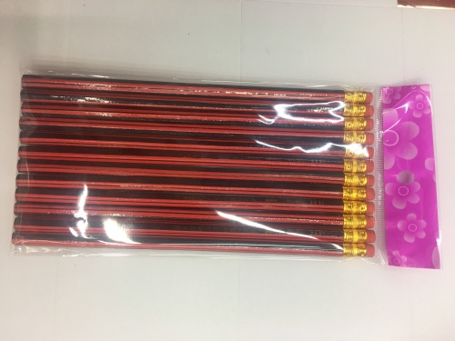 6080 Red Drawstring Film Pencil， foreign Trade Hot Sale， factory Direct Sales 12 OPP