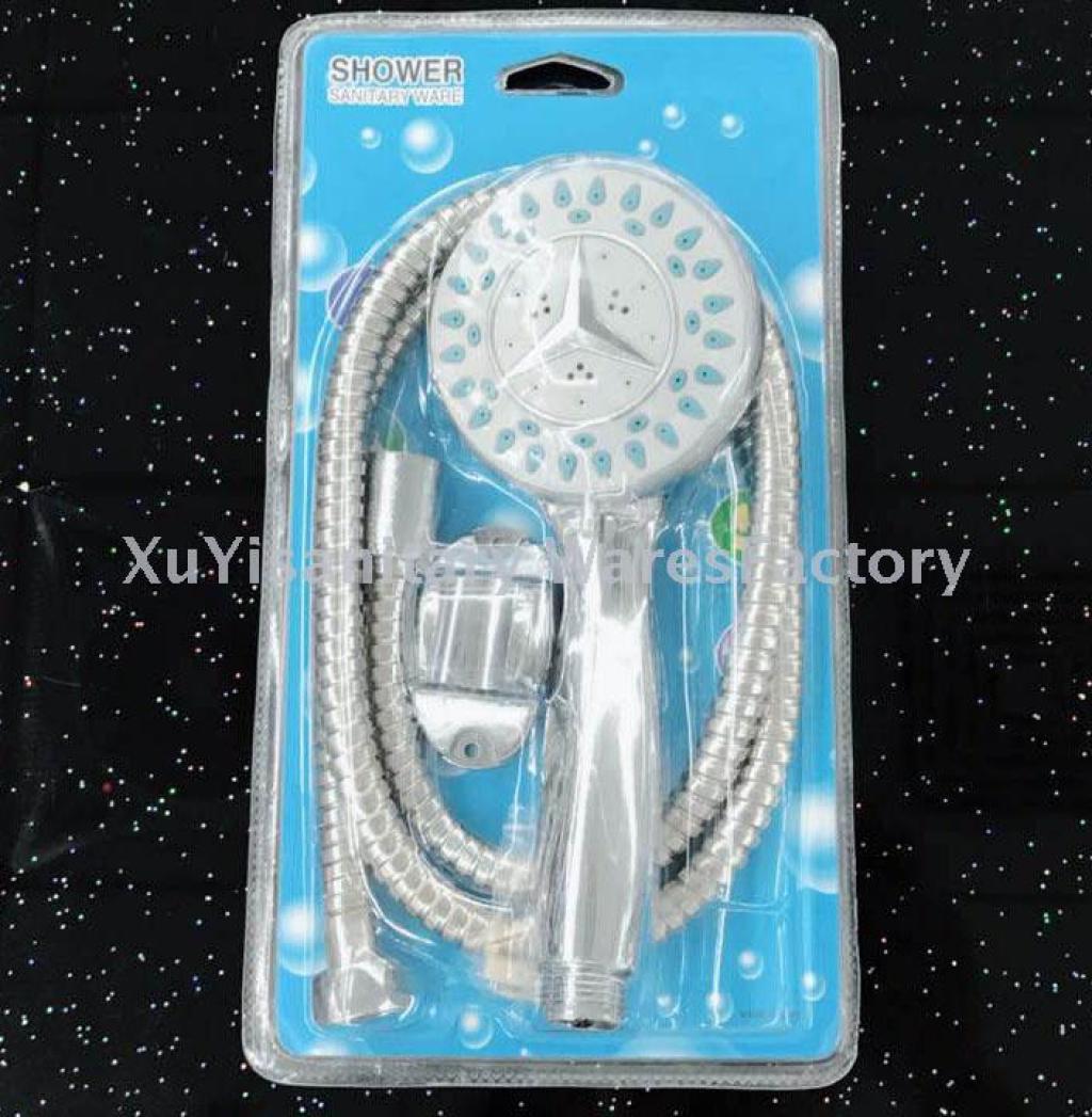 plating multi-function hand shower hose shower spray set中文版