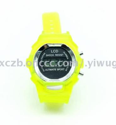 New Candy-colored children's electronic watch