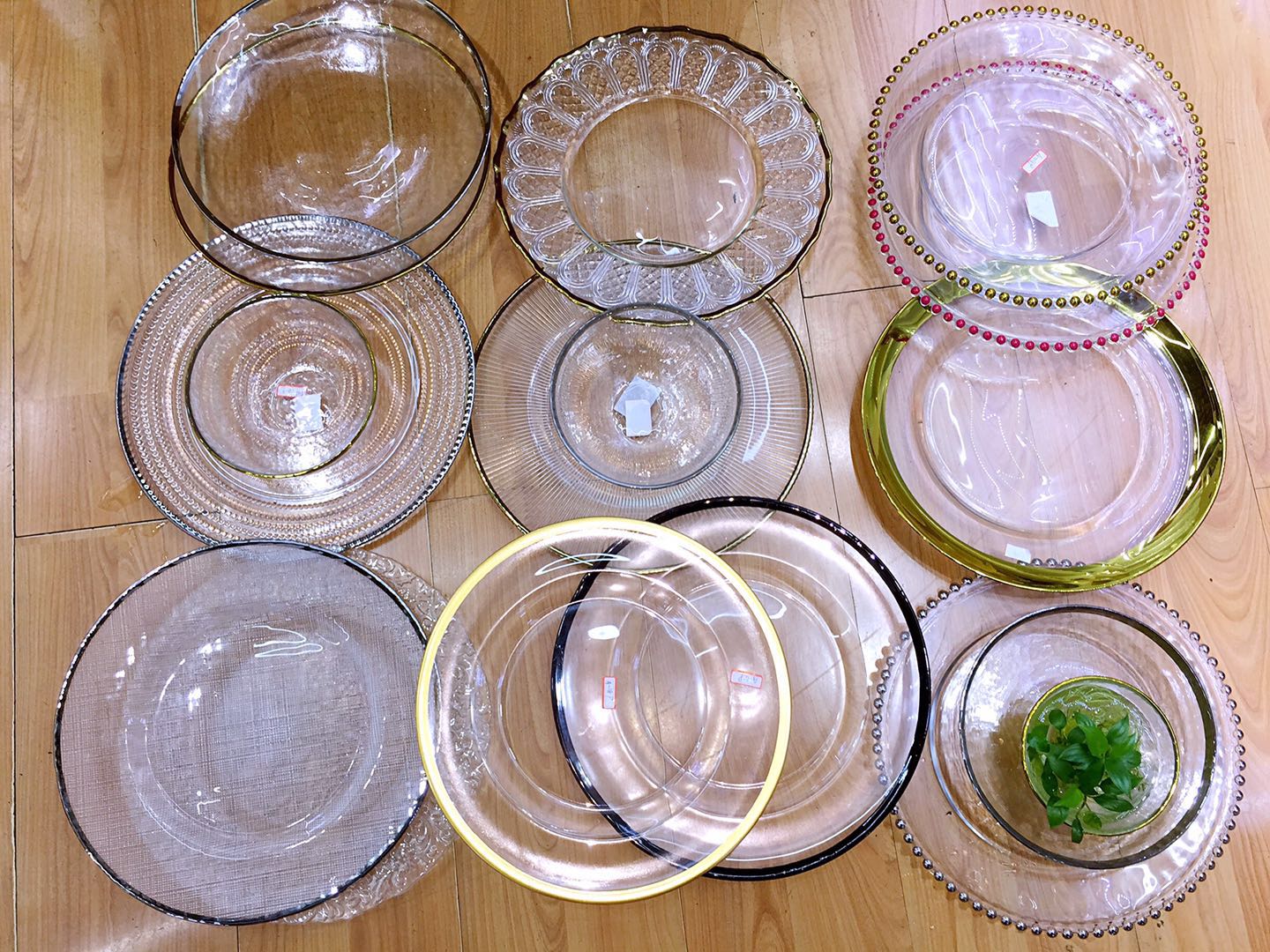 盘子 玻璃盘子 大号水果盘 餐盘美观实用 外贸批发