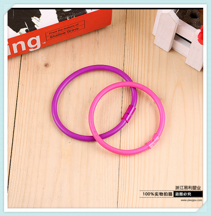 彩色塑料软管幼儿园DIY手工编织空心胶管