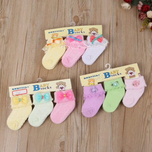 Real Emperor Love Babies‘ Socks Fashion Lace Babies‘ Socks Cute Baby Socks