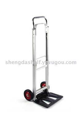 Stretch luggage cart two wheel trolley hand truck vans packed shopping cart trolley car