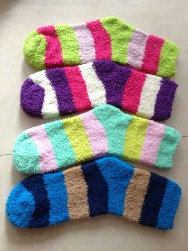 half velvet thickened socks