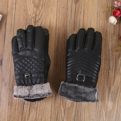 Cotton gloves for winter, warm and warm men's cotton gloves.