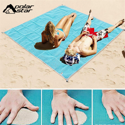 1.5*2 m magic sand leakage beach mat oversized outdoor travel self-driving travel new beach mat popular