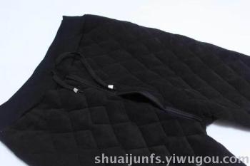 冬装中老年男棉裤双面绒加绒加厚棉裤加大加肥