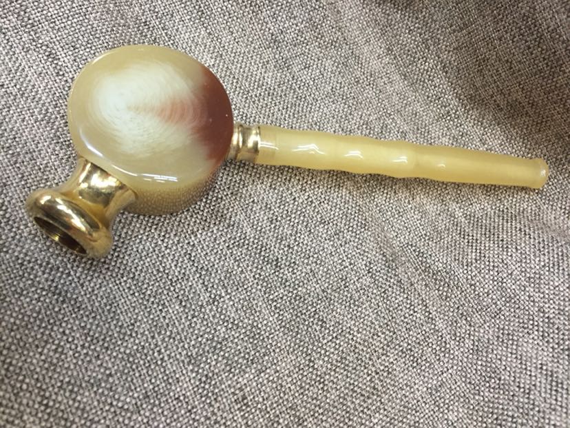 牛角烟嘴 烟斗 过滤二用烟嘴