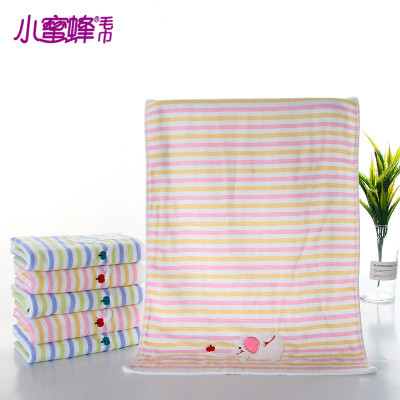 Bee elephant embroidered towel towel fabric printing cute fashion favored by the masses