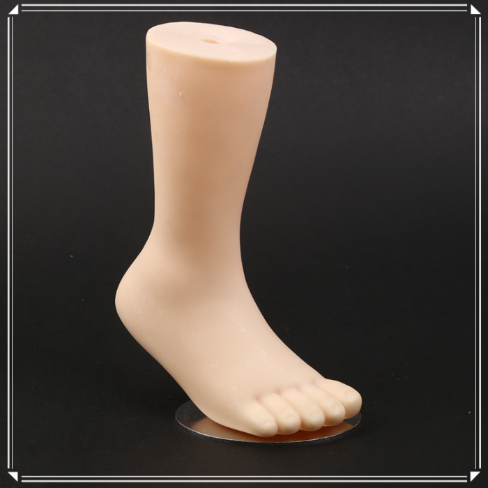 脚模型丝袜拍照道具白色腿模服装模特