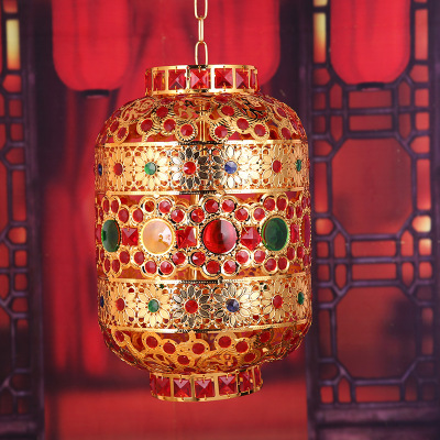 Supply Festive Chinese Red Lantern Chandeliers The Balcony 360 Festive Chinese Red Lantern Chandeliers The Balcony 360 Degree Swivel Shuijingdenglong