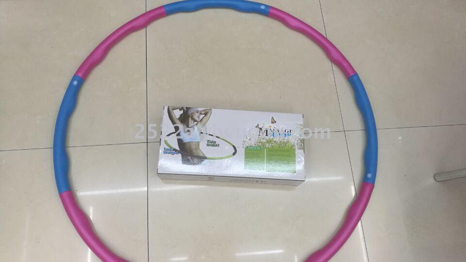 呼啦圈海棉呼啦圈按摩收腹瘦腰呼啦圈可拆卸