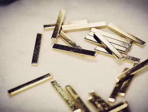 japanese new nail metal decorations nail all-match big gold strip long good quality