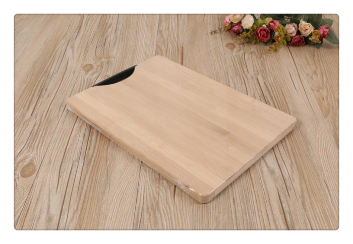 九川竹木 家用竹子菜板可提式砧板长方形切菜板详情9