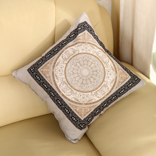 stall goods autumn and winter hot selling home flannel printed pillowcase office pillow case creative warm gift