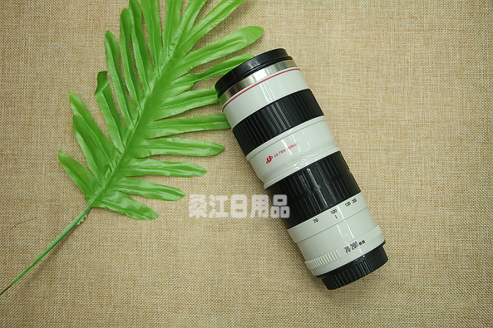 佳能70-200mm小小白三代镜头杯 防漏带布套不
