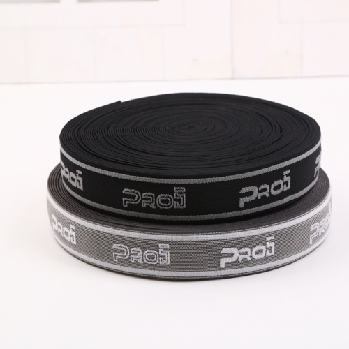 diancheng ribbon bilateral english jacquard elastic band elastic belt trousers belt accessories