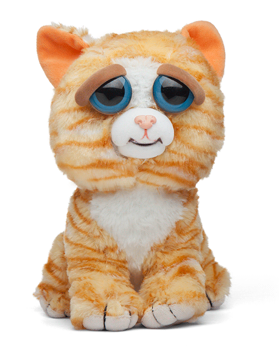 angry cat stuffed animal
