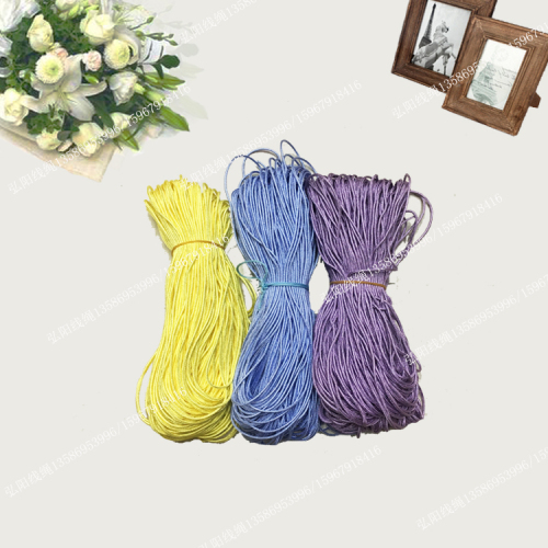 2mmdiy Polyester Jade Thread Braided Rope String of Jades and Pearls Toy Lanyard Buddha Beads String Necklace Rope Edging Rope Jewelry Rope