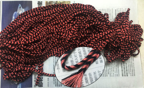 extra fine three-strand braid polyester cotton woven rope bags/clothing/jewelry and other decorative rope diy material