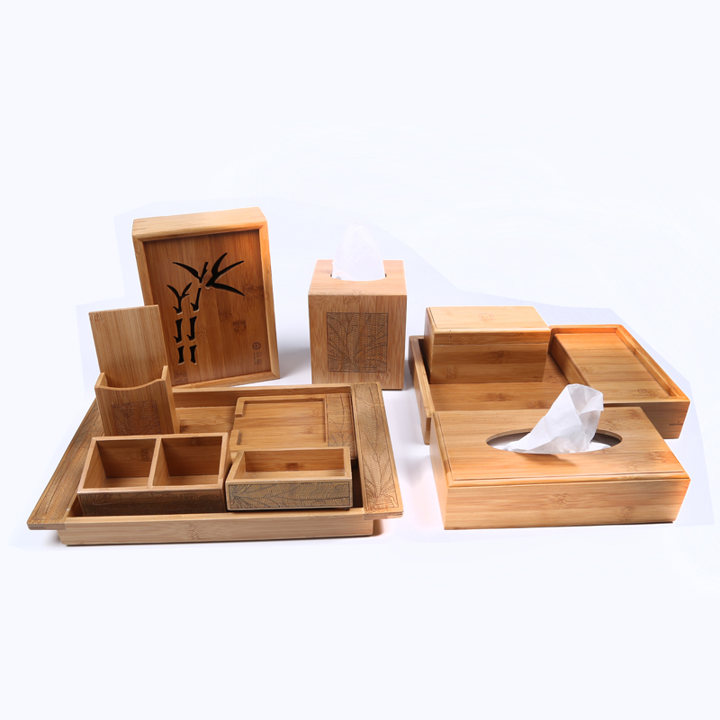 宾馆酒店客房用高级木质摆放展示套件 可个性化定制