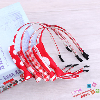 头饰细边蝴蝶结打结发箍气质头箍压发发饰发卡