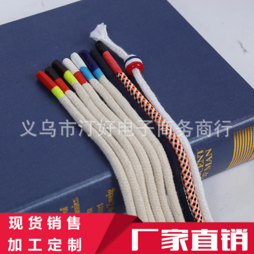 High-End Silicone End Pants Silicon Dipping Waist Rope Head Customized All Kinds of Pants Rope Head Factory Direct Sales