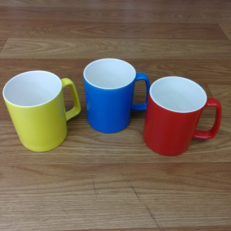 陶瓷杯，彩杯，杯子，水杯，礼品杯