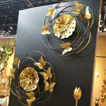 立体手工铁艺蝶恋花