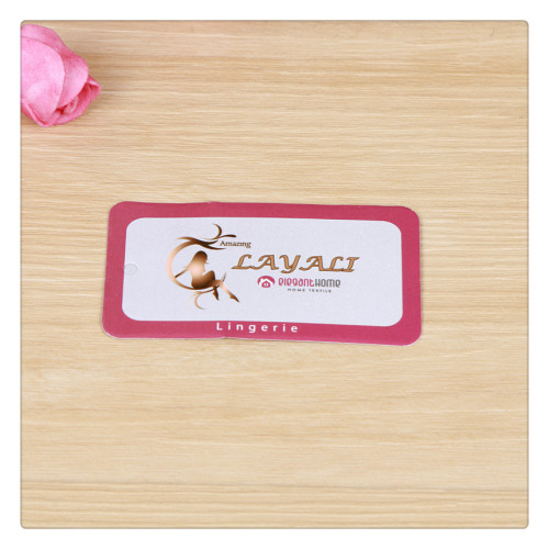 Trademark Cardboard Tag Hook-Free Packaging Accessories Card Label Support Customization