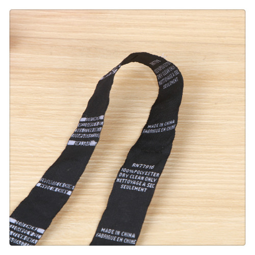 Trademark with Woven Label Accessories Clothes Washing Label Can Be Customized