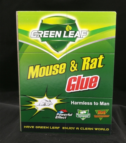 Authentic Green Leaf English Mouse Sticker Gle1001 Mouse Trap Sticker Super Strong Glue Mouse Traps Environmental Protection