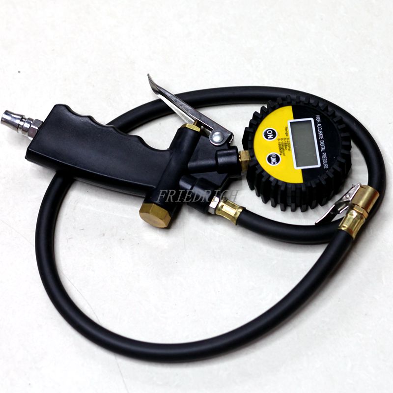 高精度胎压表汽车轮胎气压表胎压监测器带充气