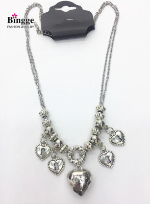 Bingge jewelry new alloy necklace ladies short sweater chain