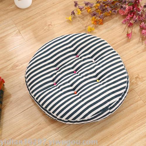 Stall Goods Billion Points Autumn and Winter Linen Pearl Cotton Cushion Home Office Warm Chair Cushion Home Textile Home Decoration