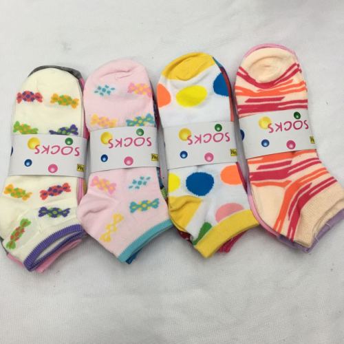 Stall Women‘s Socks Low Top Low Cut Socks Invisible Socks Light Color Student Socks Cotton Socks