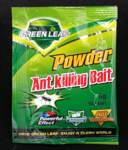 green leaf authentic english ant clear insecticide for killing ant red ant black insecticide for killing ant 5g/bag