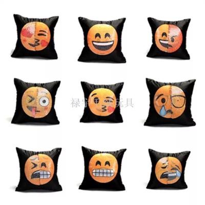Double color emojis, changeable face and face magic, and a light pillow in the pillow