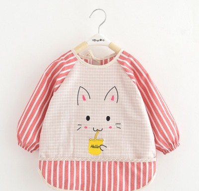 Children's smock long sleeve children's painting clothes, women's apron waterproof baby clothing