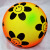 6 Inch-15CM full printing rainbow volley ball 